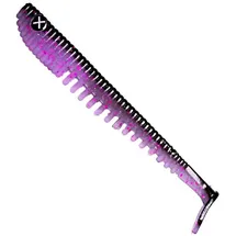 Monkey Lures King Lui - 7,5 cm, 10 cm, 12,5 cm, 14 cm - Big L Köder, Gummifisch, Angelköder, Softbait, Zanderköder, Kunstköder Angeln, Gummiköder (Purple Haze - leicht UV aktiv, 14 cm)