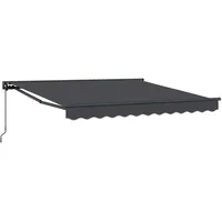 VidaXL Einziehbare Markise Anthrazit 300x250 cm