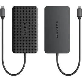 Targus HD7002GL USB-C 7-in1 Dual HDMI Mobile Dock - Grey Passend für Marke Dockingstations: Universal USB-C® Power Delivery