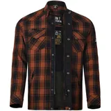 Bores Lumberjack Motorradjacke Orange/Schwarz S