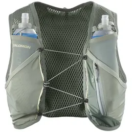 Salomon Active Skin 4 Set Trinkweste - Laurel Wreath / Lily Pad / Aloe Wash - M