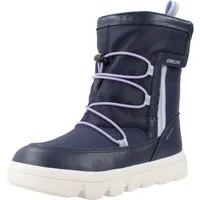 GEOX J WILLABOOM Girl B A Ankle Boot, Navy/Sky, 35 EU