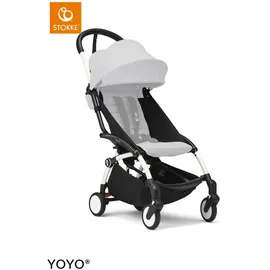 Stokke Set YOYO3 Gestell Black mit 0+ Neugeborenen-Set