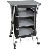 Brunner Campingschrank Azabache LS Cross Square Grau