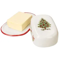 Mambocat Maestro Natale Weihnachten Butterdose mit Deckel aus Keramik - 15/19