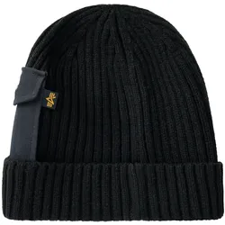 Skimütze ALPHA INDUSTRIES "Alpha Industries Accessoires - Headwear Utility Beanie", Damen, Gr. onesize, schwarz, Obermaterial: 100% Acryl, Mützen
