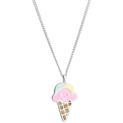 Elli Elli Halskette Kinder Eis Sweet Emaille 925 Silber Ketten   Damen 