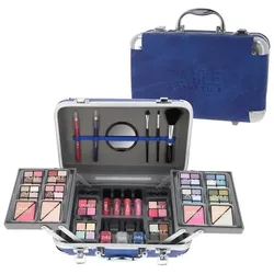 Kosmetik-Koffer Traveller blue 87 Teile