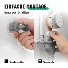 greate Aquastop Schlauch Waschmaschine - 2er Pack