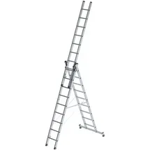 Günzburger Aluminium-Mehrzweckleiter 3 x 9 Sprossen (11108)