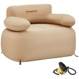 KingCamp Luft Sessel Air Lounger Aufblasbar Camping Sitz Glamping Garten Möbel