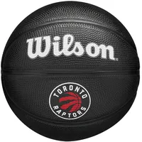 Wilson NBA Team Tribute Mini Basketball Schwarz 3