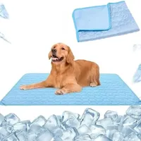 SWZEC hundeliebling pet cool v.3 - Premium kühlmatte für Hunde (XXL 150X100,Blau1)