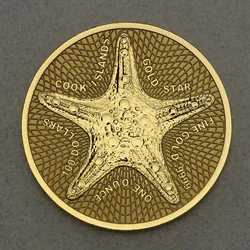 Goldmünze 1oz Gold Star 2022 (Cook Islands)