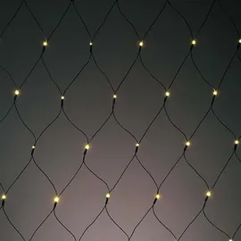 Hellum Lichternetz LED 1,5x1,5 m Mehrfarbig