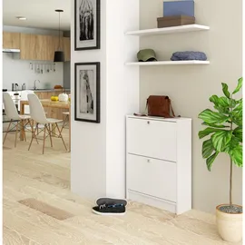 Akord Schuhkipper 60 x 80 x 20 cm geschlossen / weiß