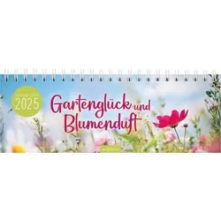 ARSEDITION 13377 Tischkalender Gartenglück und Blumenduft 2025