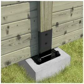 Simpson StrongTie Sst, Kit Pfostenhalter 90x90 schwarz