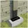 Simpson StrongTie Sst, Kit Pfostenhalter 90x90 schwarz
