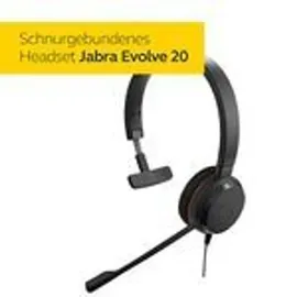 JABRA Evolve 20 USB-A UC Mono