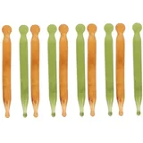 TOVINANNA 10 Stk Muskelmassagebrett Gesichtsmassagegerät Massagestab Augenmassagegerät Tragbares Massagegerät Werkzeug Akupressurstifte Gua-sha-harzstift Massagegeräte Harzstab Das Gesicht