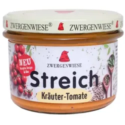 Zwergenwiese Kräuter-Tomate Streich bio