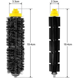 memkey - 4 Ersatz-Rollenbürsten-Zubehörsätze, Kompatibel mit iRobot Roomba 600 Serie 605 606 615 616 620 621 625 630 631 650 653 655 660 670 671 676 680 Staubsauger