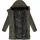 Ragwear Wintermantel Pavla Coat stylischer Damen Steppmantel in Woll-Optik grün XL (42)