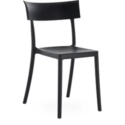 Kartell - Catwalk Stuhl, schwarz matt
