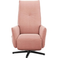 himolla Relaxsessel himolla 9920, Fußfarbe in anthrazit, in 3 Sitzhöhen, wahlweise manuell oder elektrisch verstellbar, mit und ohne Aufstehhilfe rosa 73 cm x 112 cm x 89 cm