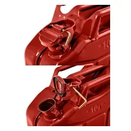 Bw Benzinkanister Metall 5 l Rot