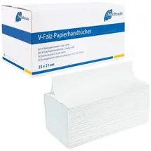 Meditrade Papierhandtücher 6721 Zick-Zack-Falzung 2-lagig 3.150 St.
