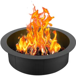 VEVOR Feuerstelle Feuerring Feuerschale Lagerfeuer Metall Ø914,4mm Garten Terrasse