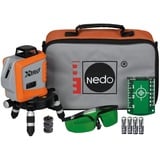 NEDO GmbH & Co KG Nedo Kreuzlinienlaser X-Liner 360 2 green, Selbstnivellierender Multilinien-Laser