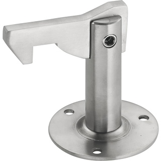 KWS 1311 mit Haltewinkel für Wand- und Bodenmontage, Stahl silber lackiert
