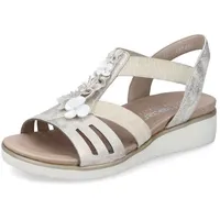Rieker Keilsandaletten in beige, Gr.: 40