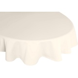 Wirth Tischdecke "NEWBURY" Tischdecken Gr. B/L: 130 cm x 190 cm, oval, beige (creme) Tischdecken oval