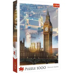 Trefl Puzzle 10395 - London bei Tagesanbruch [1.000 Teile] (Neu differenzbesteuert)