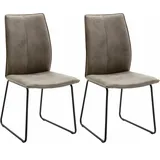 Niehoff Capri Design-Stuhl Eisen, Aberdeen stone