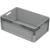 Eurobox-System Box Vollwand 22 cm x 40 cm x 60 cm Grau