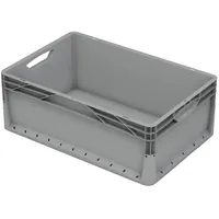 Eurobox-System Box Vollwand 22 cm x 40 cm x 60 cm Grau
