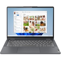 Lenovo IdeaPad Flex 5i - (2023) - Everyday Notebook - 2-in-1 Laptop Computer - Windows 11-14 Zoll WUXGA Touchscreen - 8GB Speicher - 256GB Speicher - Intel Core i3-1215U - Fingerabdruckleser - Storm