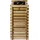 Dobar Hochbeet Stecksystem Larix 79 x 39 x 79 cm Natur