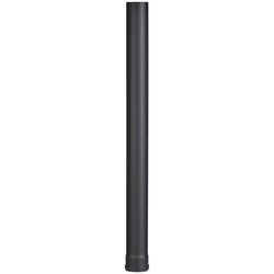 Firefix Ofenrohr, 100 mm, 1000 mm lang schwarz