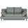 Sofa.de Schlafsofa Flachgewebe ¦ grau ¦ Maße (cm): B: 200 H: 85 T: 90.0