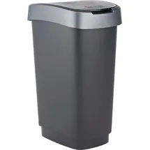 Rotho Twist 10 l dark silver