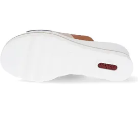 Rieker 67492 braun-blau kombi 42
