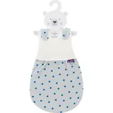 Träumeland Babyschlafsack Außenschlafsack LIEBMICH, Design Sternentraum blau (1 tlg) blau 80/86