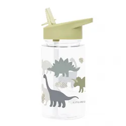 A Little Lovely Company Trinkflasche Tritan Dinosaurier 450ml