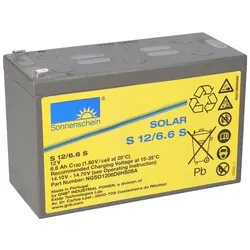 Sonnenschein Blei-Akku Solar S12/6,6S Pb 12V / 6,6Ah